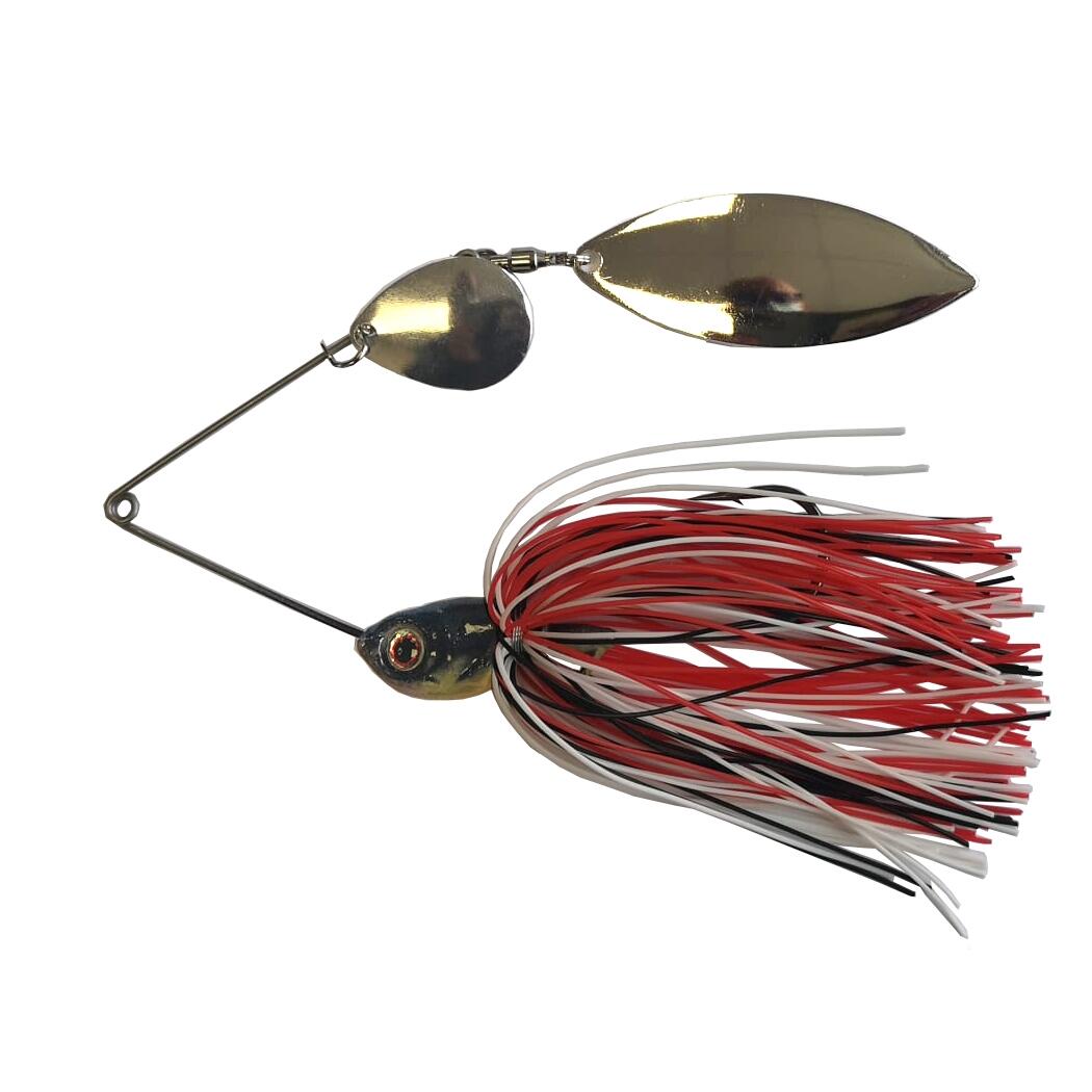 SPINNERBAIT GIGANT COL/SALCIE/ALB/NEGRU/ROSU 17G