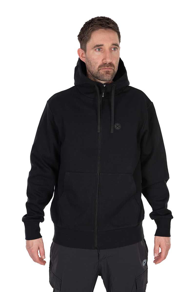 Matrix Stealth Zipped Hoody – Black