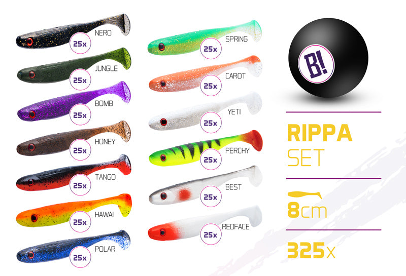 Set de momeli BOMB Rippa 8cm / 325buc 8cm