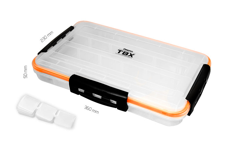 Cutie Delphin TBX One 360-4P Clip WP 360x230x50mm