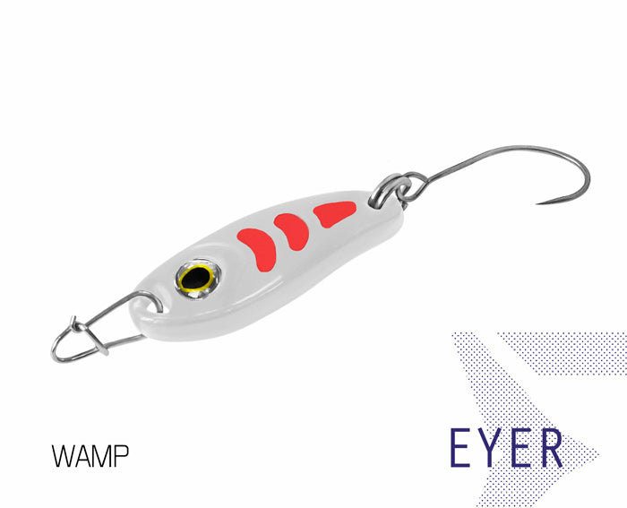 Lingurita oscilanta Delphin EYER 3g WAMP Hook #8