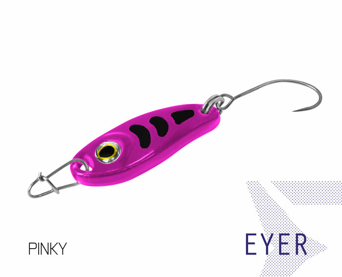 Lingurita oscilanta Delphin EYER 1.5g NUCLEO Hook #8