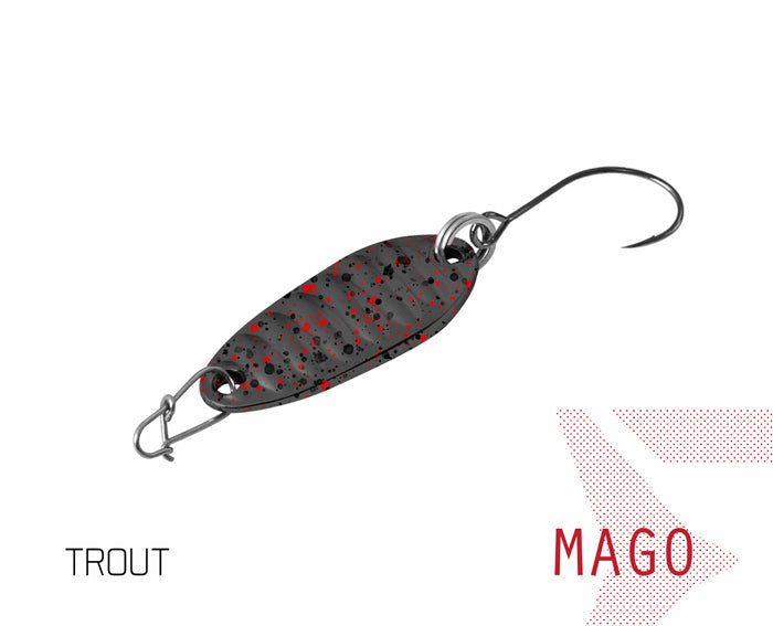 Lingurita oscilanta Delphin MAGO 2g NIGHT Hook #8 Snap 00