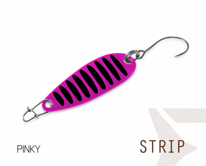 Lingurita oscilanta Delphin STRIP 5g ZEBRA hook #10
