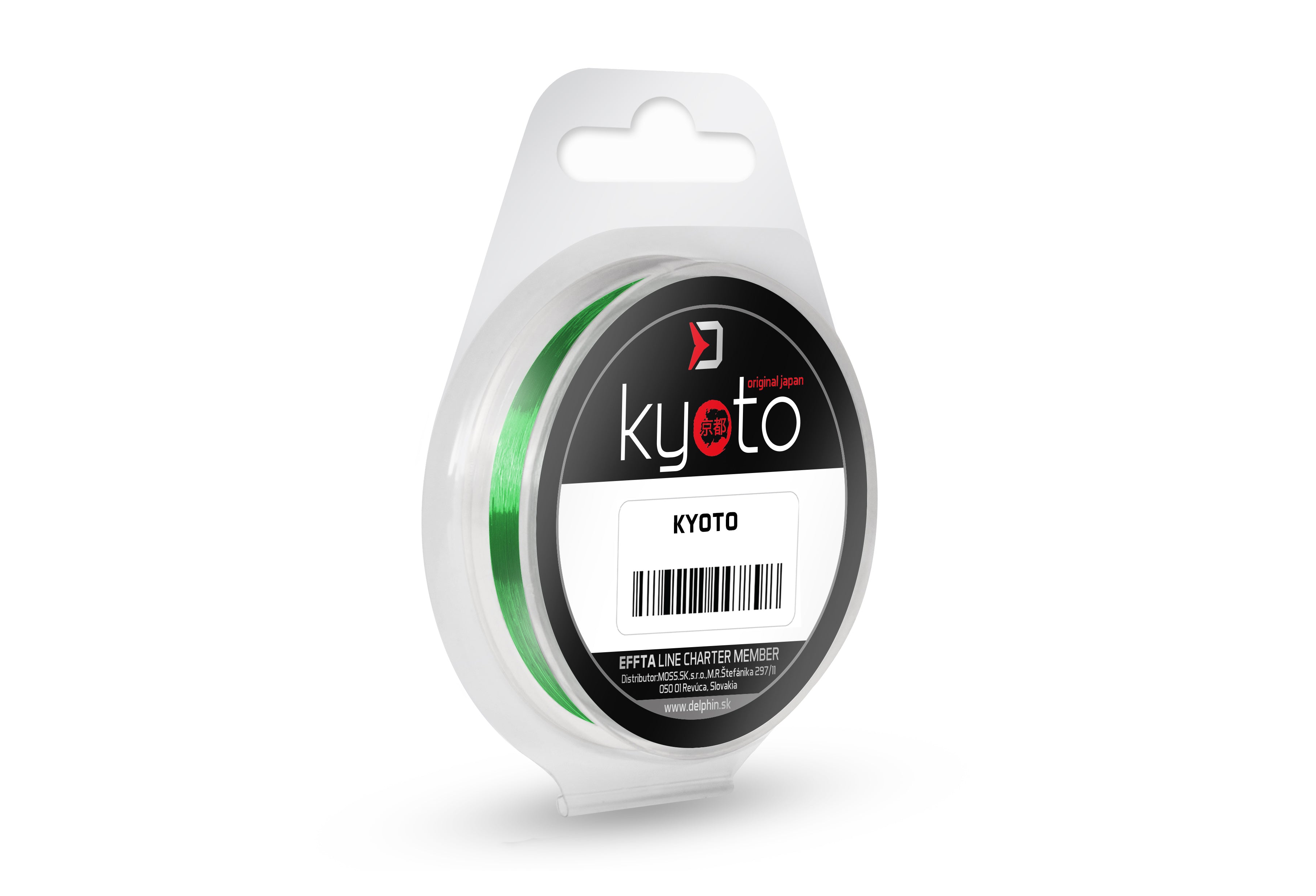 Monofilament Delphin KYOTO / verde fluo 0,234mm 4,7kg 50m