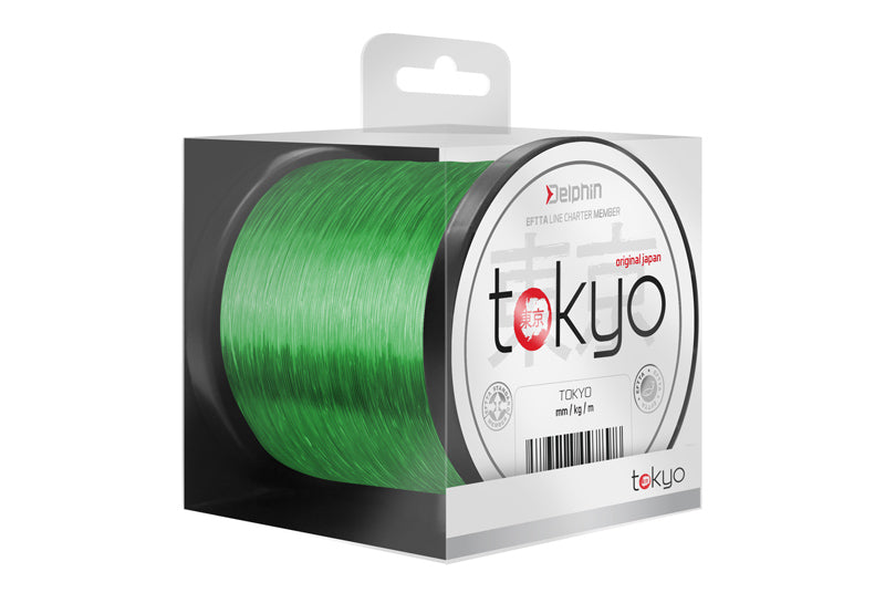 Monofilament Delphin TOKYO / verde fluo 0,309mm 7,3kg 1200m