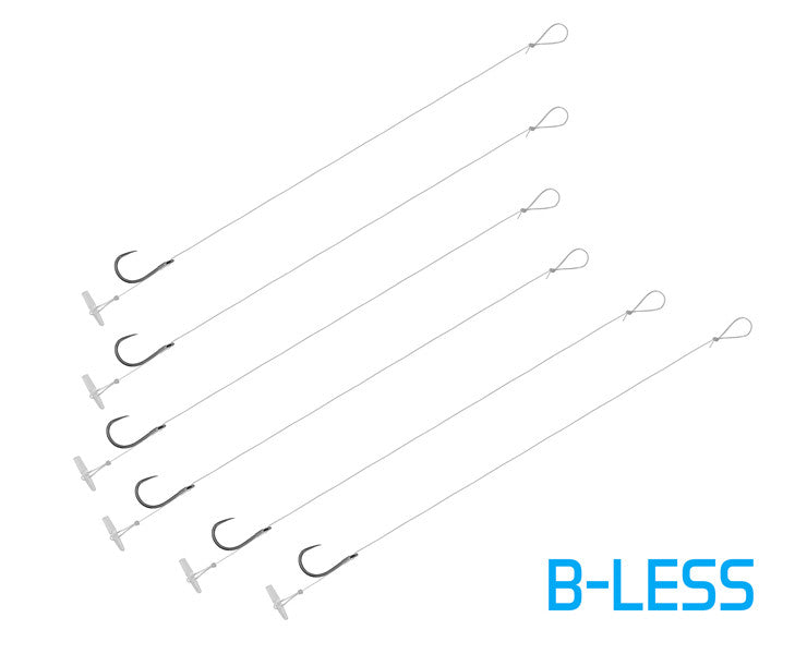 Montură Delphin FLR Quickstop / 6buc 8cm / 0,22mm / B-LESS #6