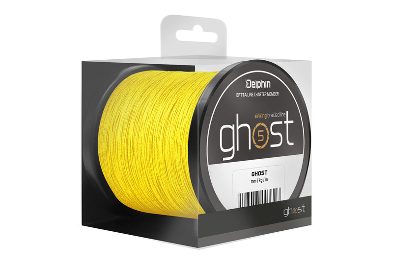 Delphin GHOST 4+1/ galben 0,16mm 8,2kg 600m