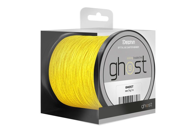 Delphin GHOST 8+1 / galben 0,18mm 9,1kg 600m