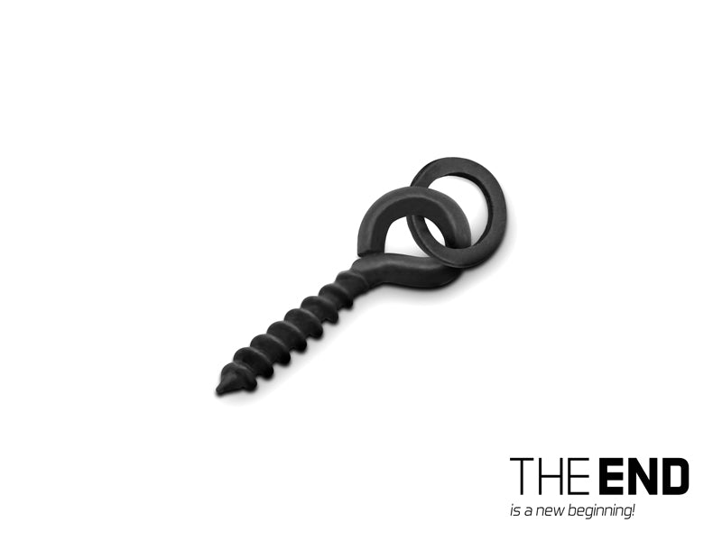 Burghiu pentru momeli cu inel Delphin THE END POP Screw / 15buc S