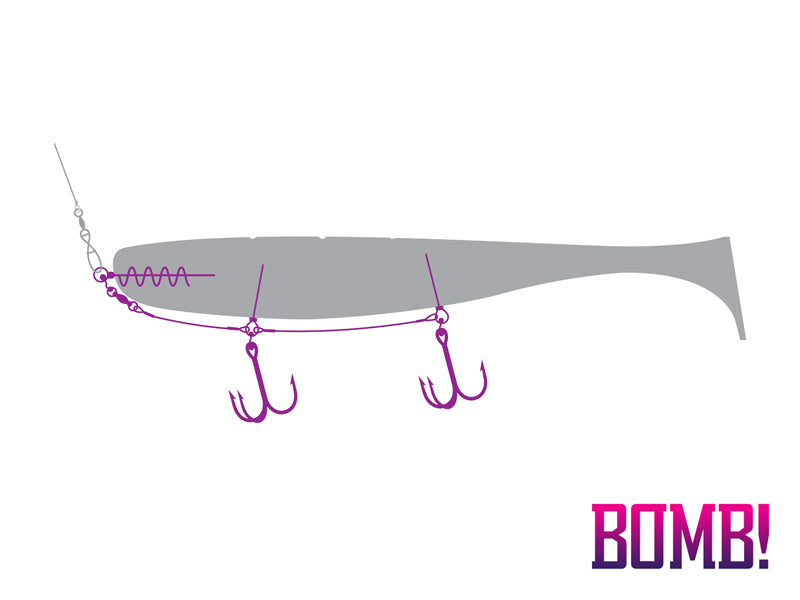 BOMB! Twisto MultiTRAP / 1pcs #1/0 / 12cm / 18 kg