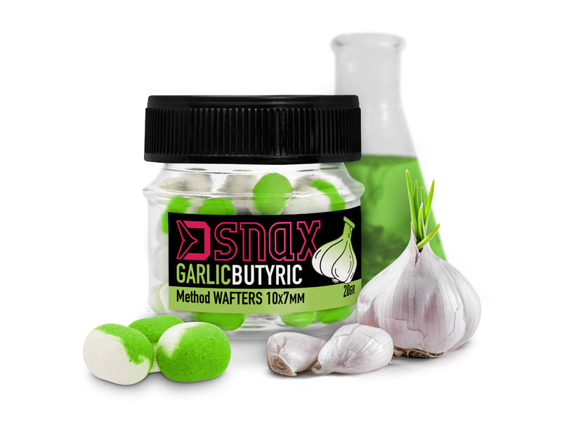 Momeală de cârlig D SNAX WAFT 7x5.5mm/20g Usturoi-Butyric