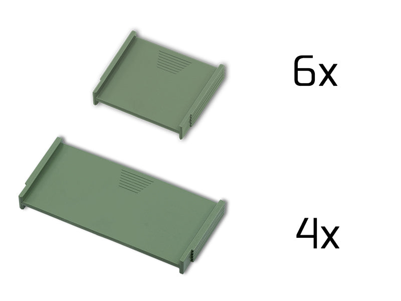 Trusă pentru accesorii Delphin CRP TACKLE 365x300x55mm