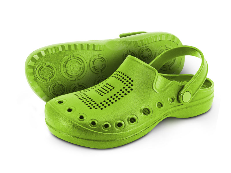 Saboți Delphin OCTO / verde lime 41
