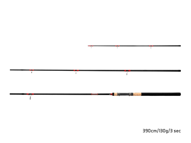 Delphin LEEDER Feeder + 2 vărfuri 360cm/100g/3 tronsoane