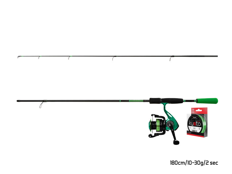 Combo spinning Delphin GreenSPIN 210cm/30g + 2T + 0,234mm