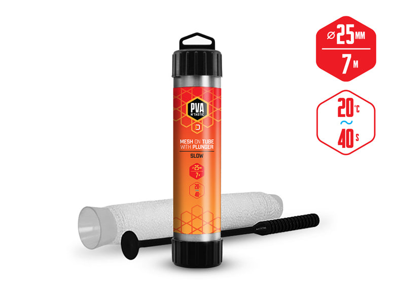 Delphin PVA n’tastic plasă cu tub TUB +TIJĂ / 7 m - 25mm 25mm (îngust) / Topire lentă