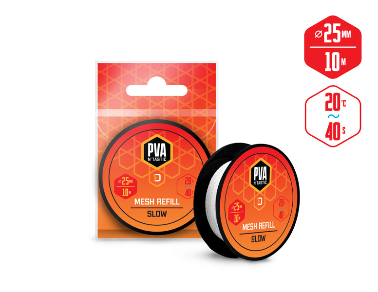 Delphin PVA n’tastic plasă de rezervă / 10 m - 25mm 25mm (Îngustā) / Topire lentă