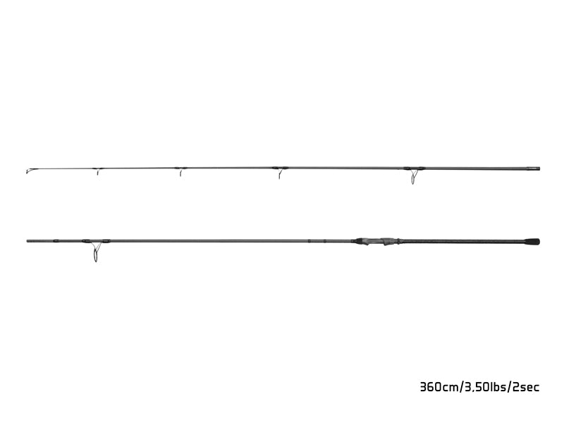 Delphin Opium BlacxCARP 3G TechnoCORK 3.6m/360cm/3,50lbs/2tronsoane