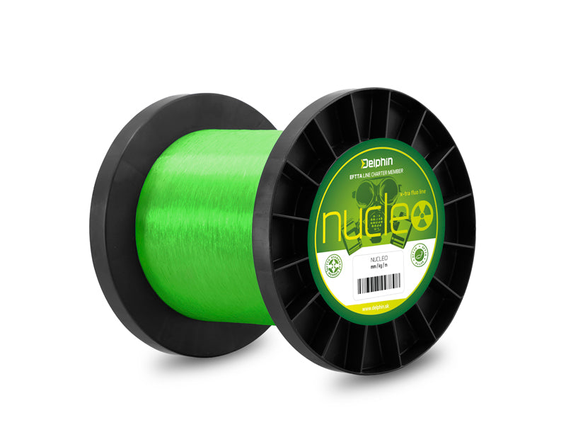 Fir de pescuit pentru crap NUCLEO / verde fluo 0,30mm 7,7kg 20000m
