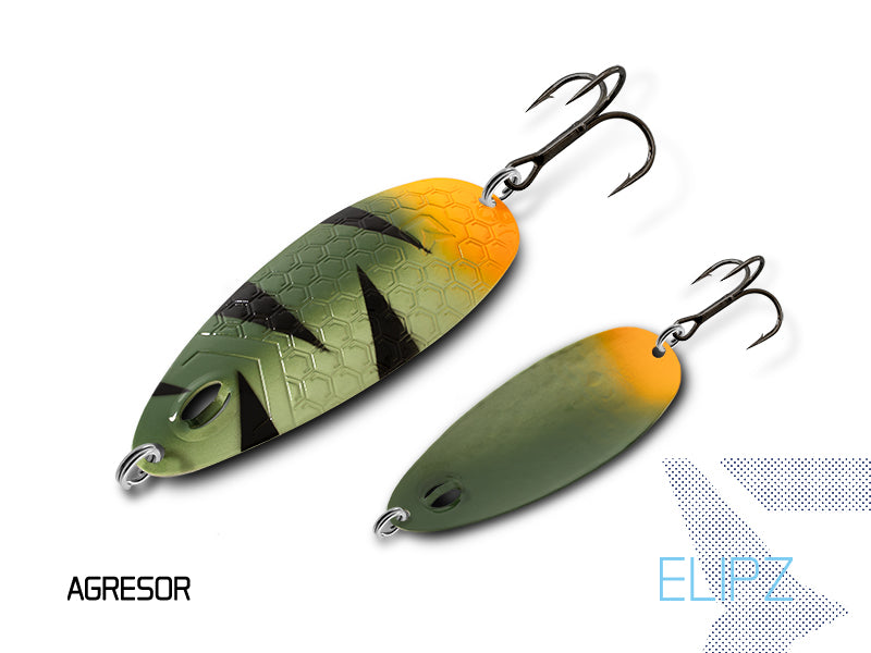 Lingură Delphin ELIPZ FullSCALE 12g CANDY Hook #2