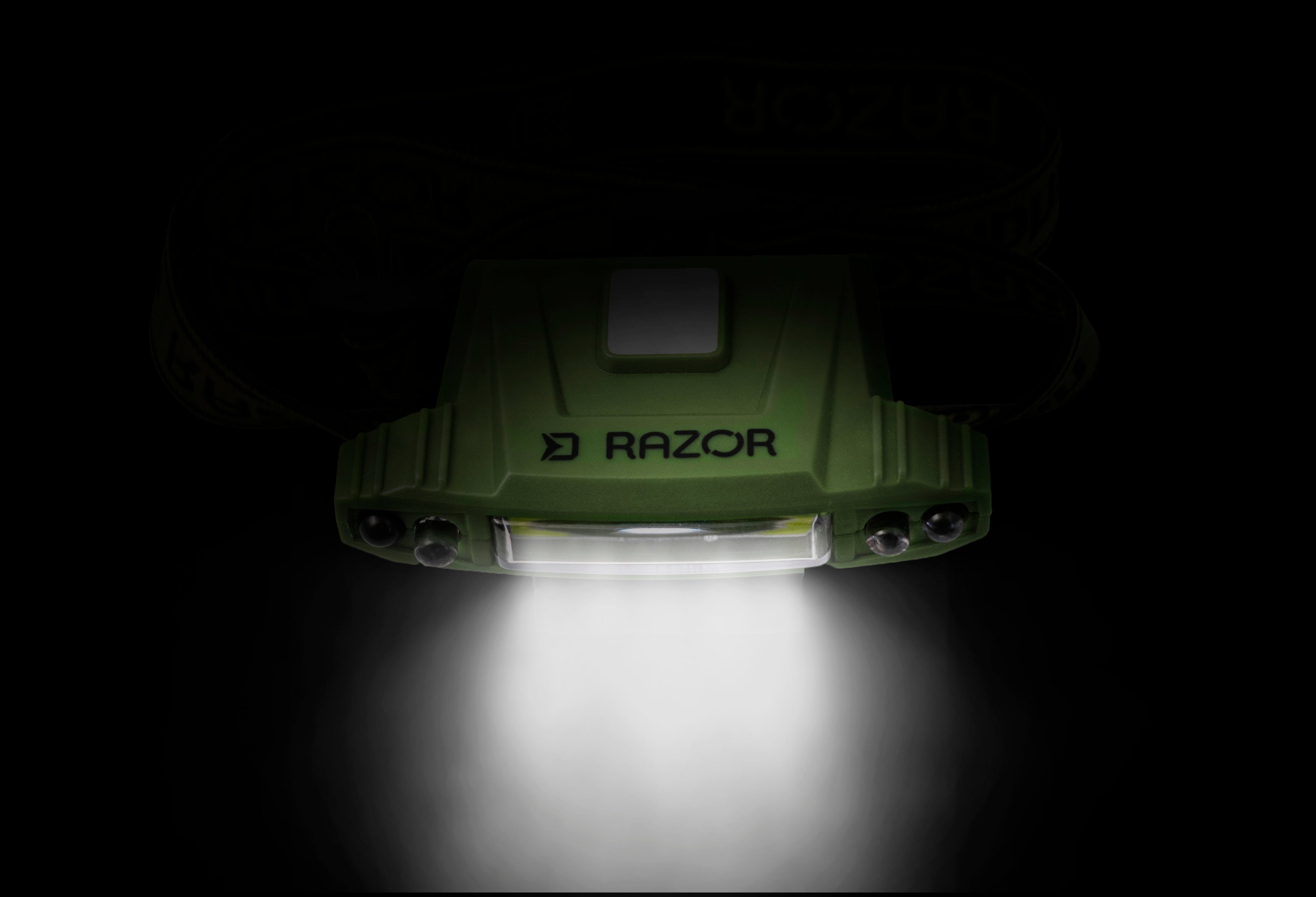 Lanternă Frontală Delphin RAZOR USB UC