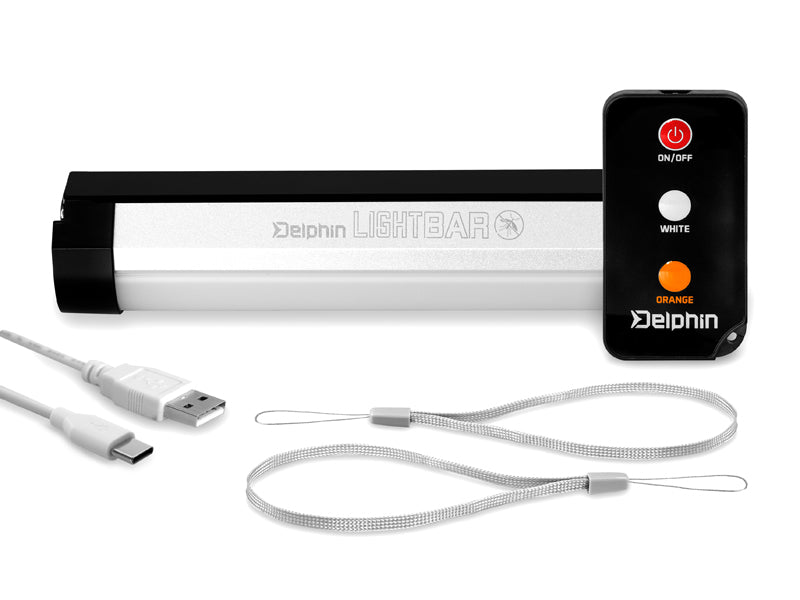 Lampa pentru cort Delphin LightBAR UC cu comandă 5700K 2000mAH