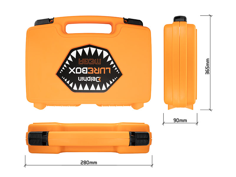 Cutia Delphin LureBOX MEGA 365x280x90mm
