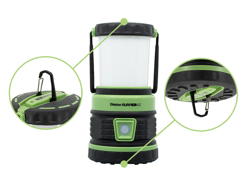 Lanternă de camping Delphin AURA+ UC 8,5W 5400mAh