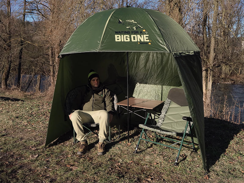 Dáždnik s bočnicou Delphin BigONE CARP 250cm