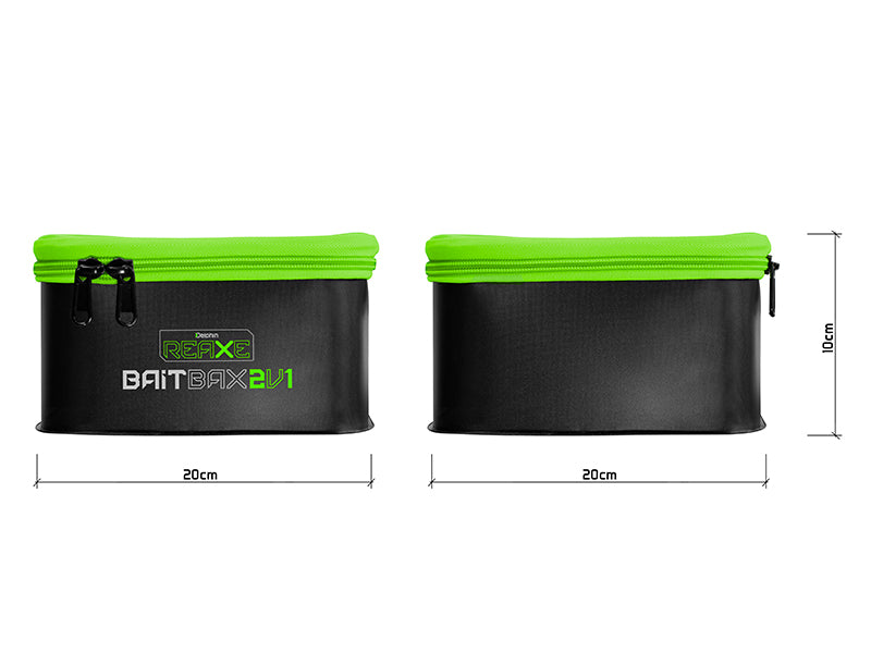 Set EVA Delphin REAXE BaitBAX 2in1