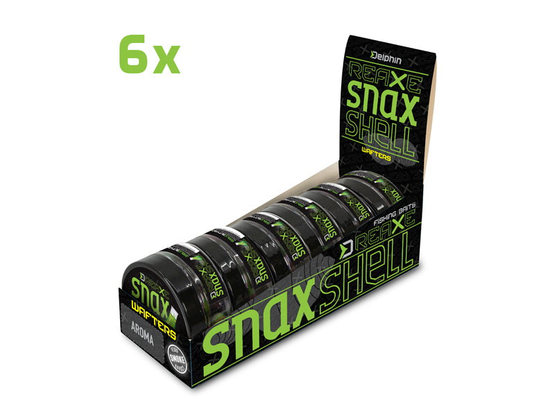 Momeală de cârlig D SNAX SHELL 12mm/30g Usturoi-Butyric/wafters/solubile