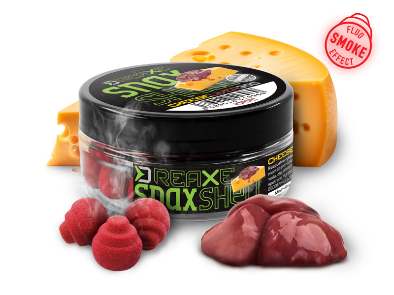 Momeală de cârlig D SNAX SHELL 14mm/30g Brânză-ficat/wafters/solubile