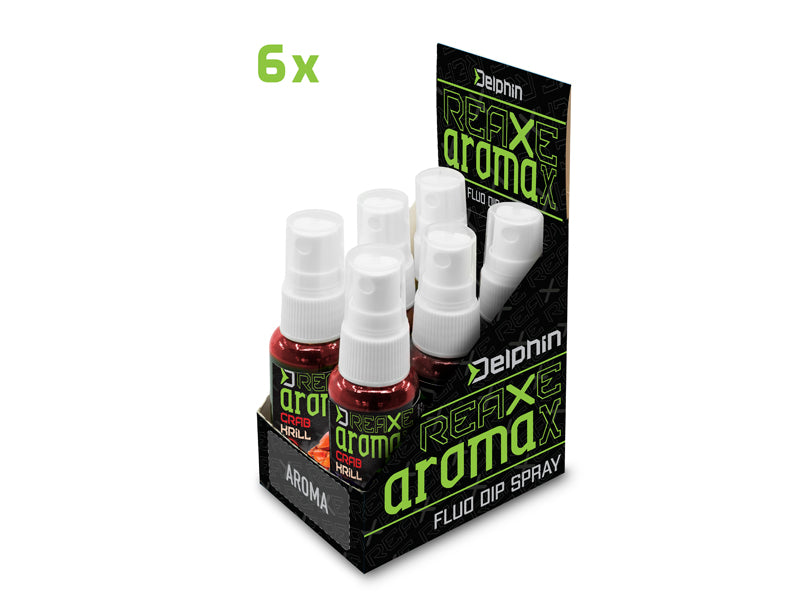 Dip spray Delphin AromaX/30 ml Crab-Krill/roșu