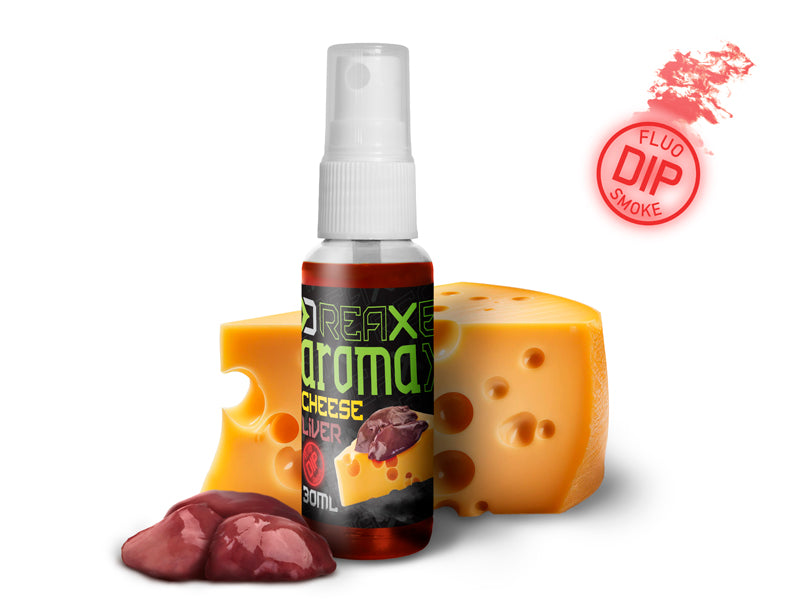 Dip spray Delphin AromaX/30 ml Brânză-Ficat/roșu