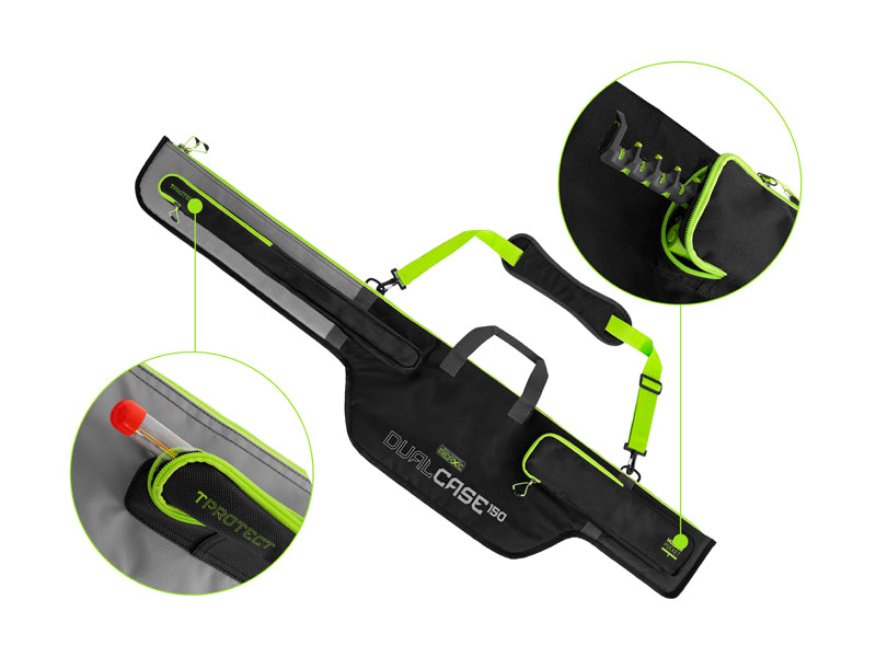 Husă lansete Delphin REAXE DualCASE 125cm