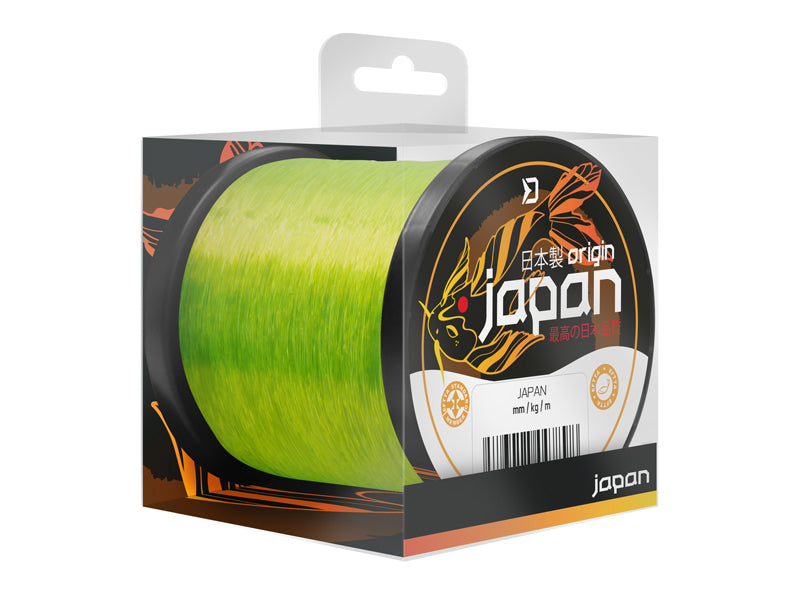 Monofilament Delphin JAPAN Origin / Galben fluo 0,286mm 6,31kg 300m