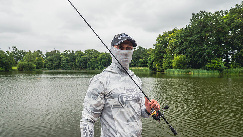 Fox Rage UV Hooded Light Camo Top