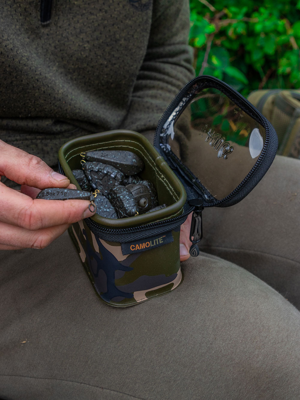 Fox Aquos Camo Accessory Bags