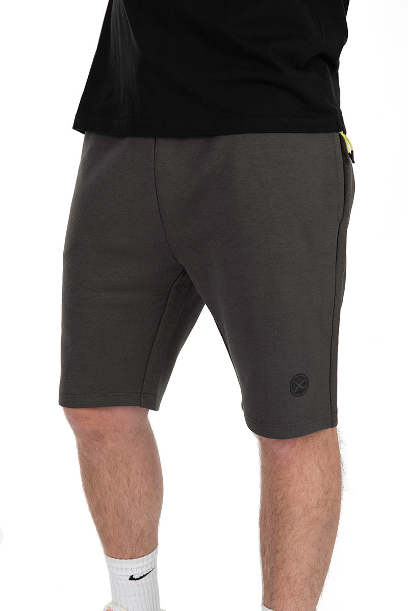 Matrix Black Edition Jogger Shorts (Dark Grey / Lime)