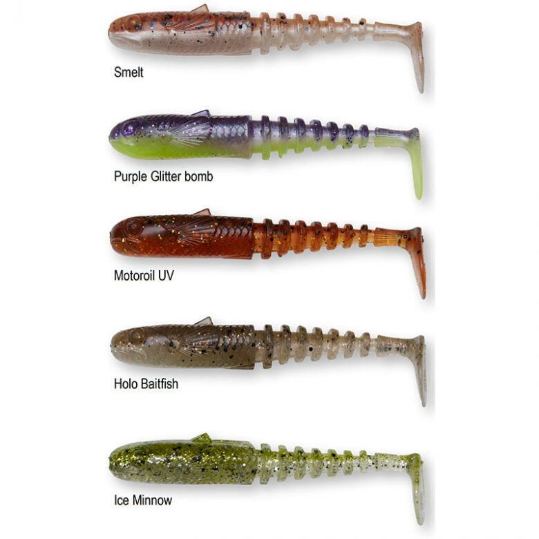 SHAD GOBSTER 11,5CM/16G CLEAR WATER MIX 5BUC/PL