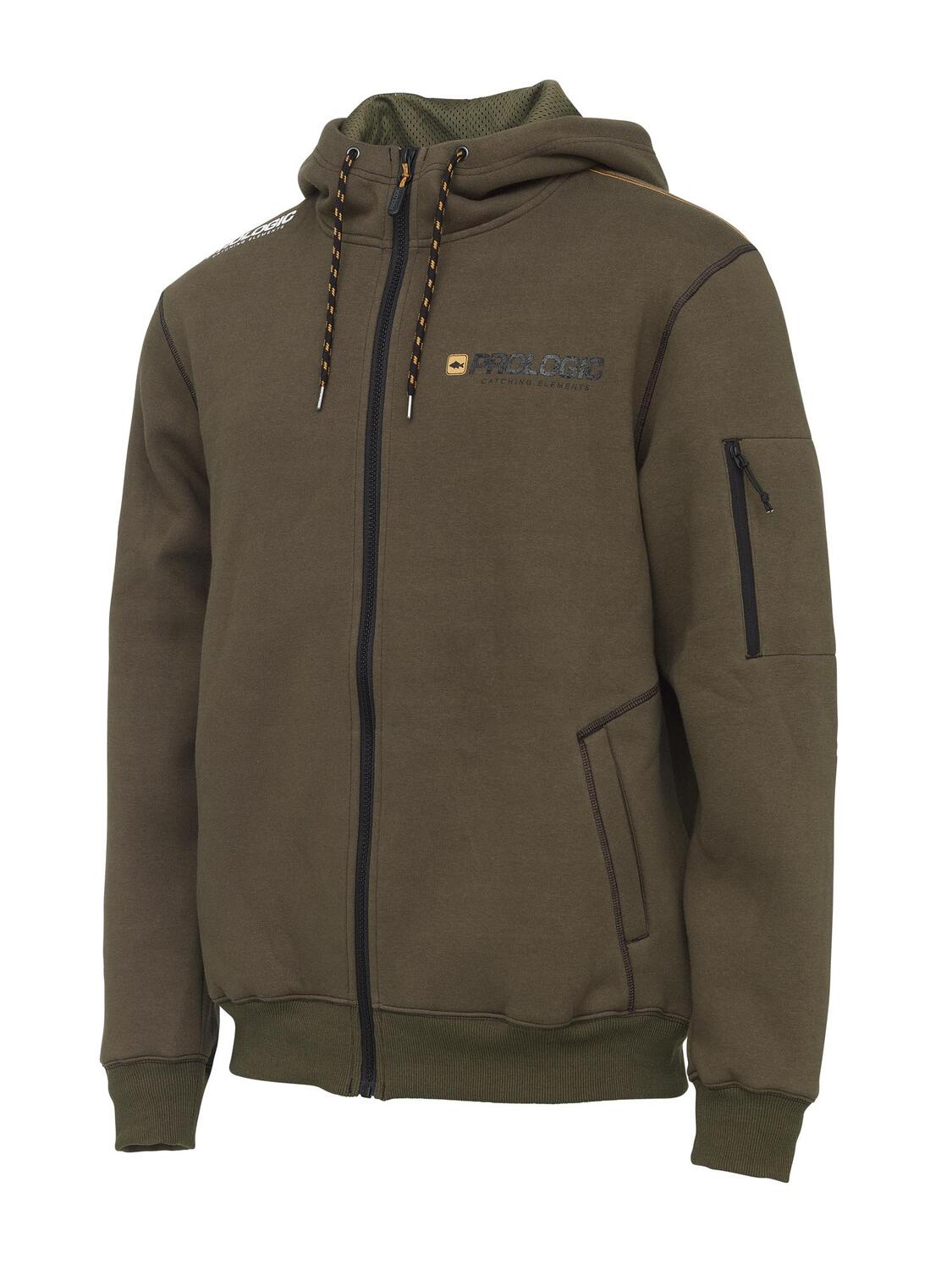 HANORAC CARPIO ZIP ARMY GREEN MAR. 2XL