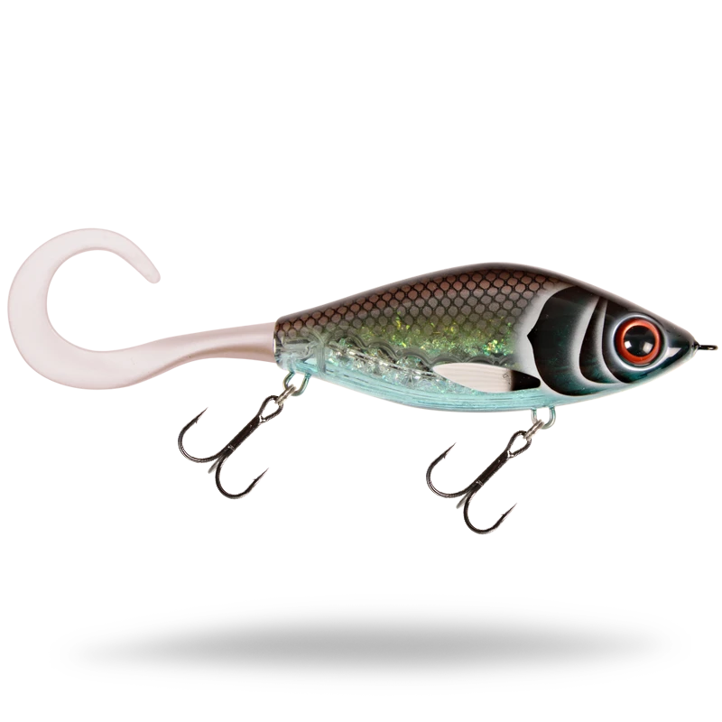 Strike Pro Guppie Jr Shallow - Midnight Shiner - Pearl White