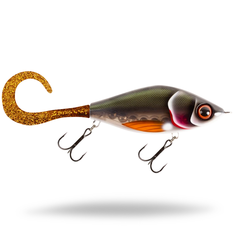 Strike Pro Guppie Jr Shallow - Kemijokki / Motoroil Glitter