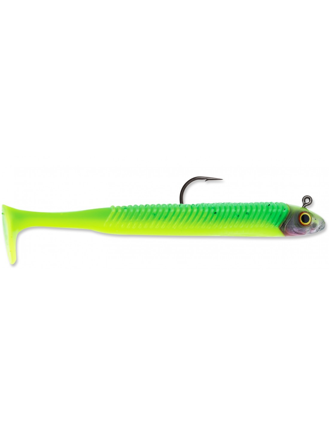 360GT SEARCHBAIT MINNOW WEEDLESS JIG CHARTREUSE
