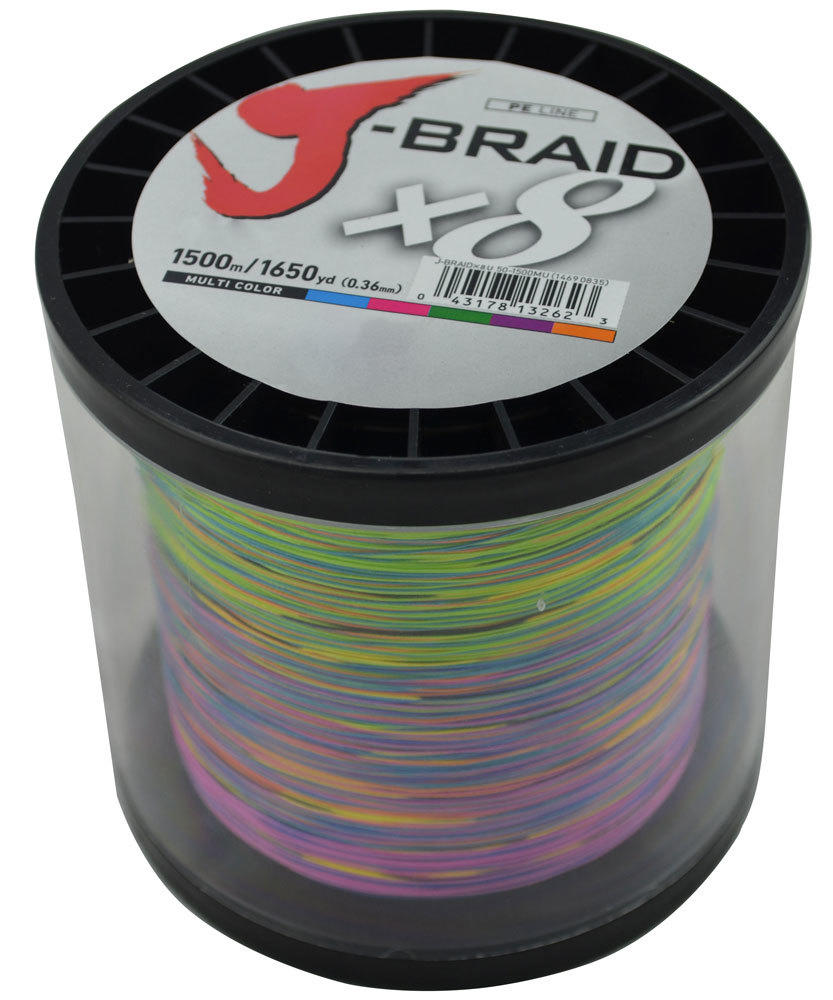 XX FIR DAIWA J-BRAID X8 MULTICOLOR 042MM/13KG/1500M