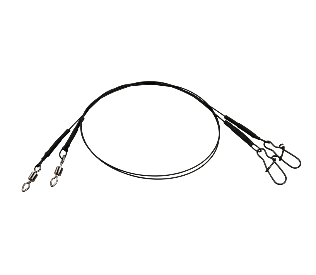 STRUNA EFFZETT COATED 1X7 30CM/7KG/2BUC BLACK