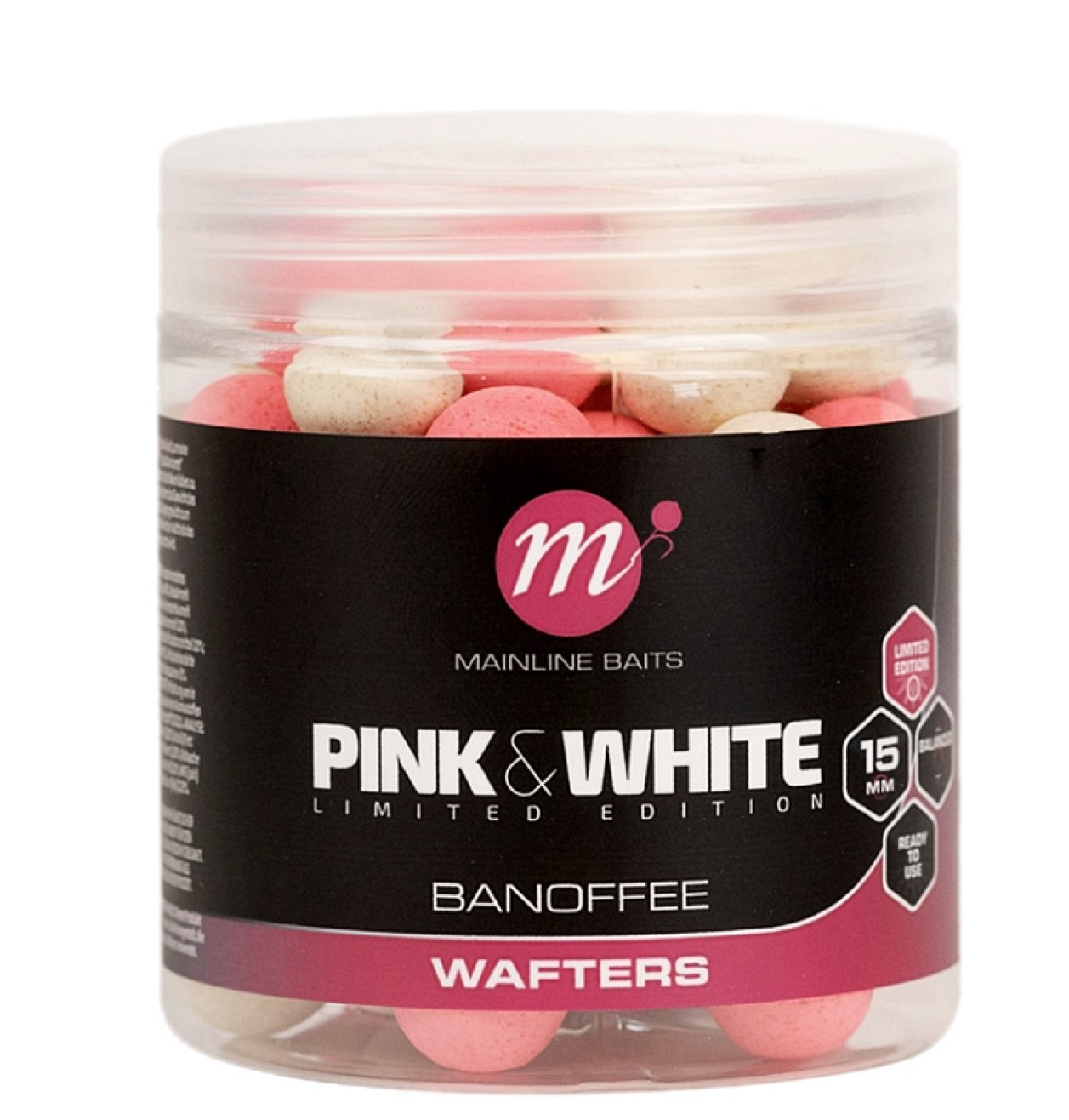 WAFTERS FLUO PINK/WHITE BANOFFE 15MM