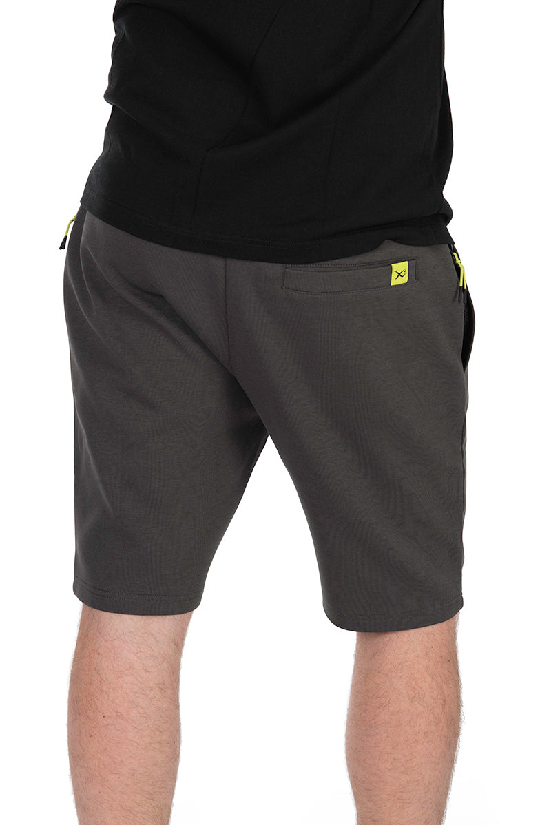 Matrix Black Edition Jogger Shorts (Dark Grey / Lime)