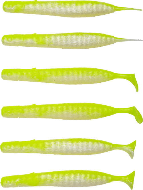 KIT MINI GRAVITY STICK 12CM/13G SINKING LEMON BACK 6+6